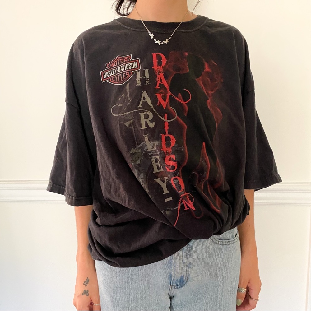Oversize Harley Davidson Shirt